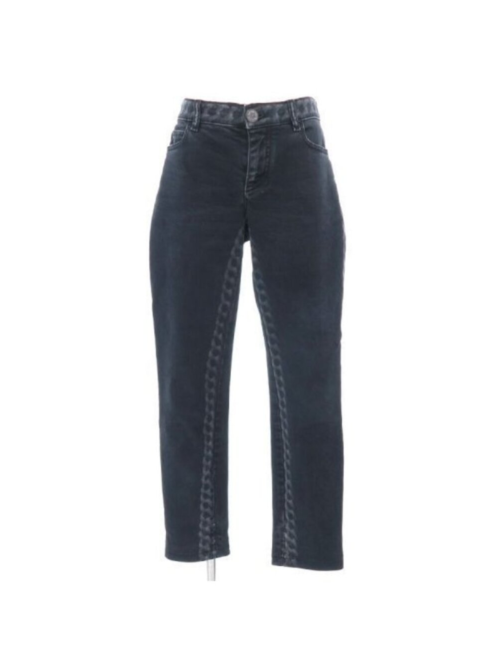 Chanel Denim Pants Black